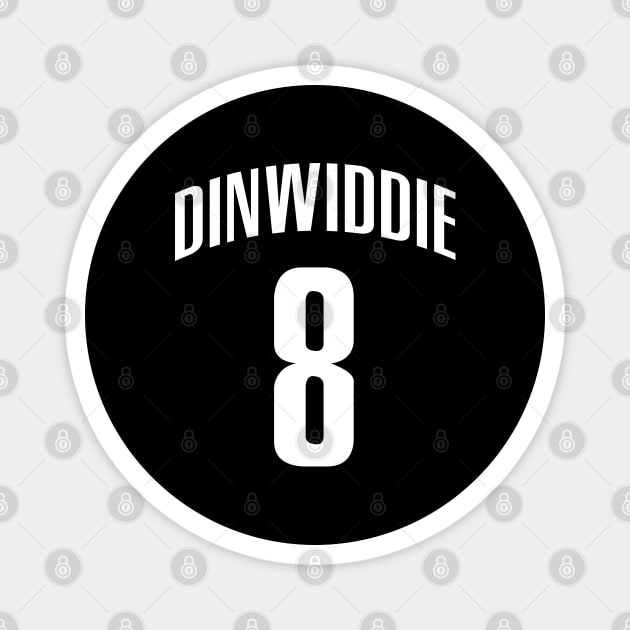 Spencer Dinwiddie - Brooklyn Nets Magnet by Cabello's